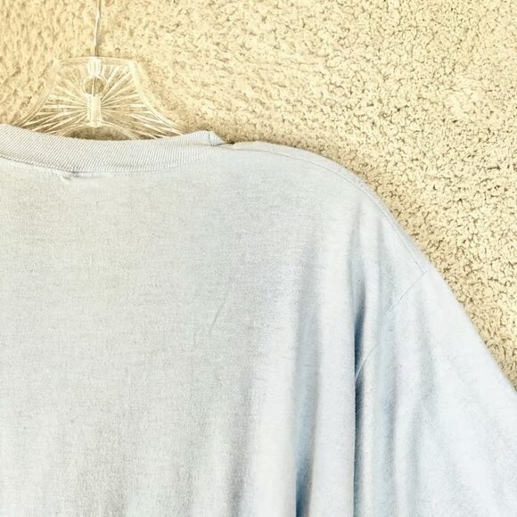 Jerzees by Russell Montana Western Cowboy Ranch Graphic T Shirt Size XL 80s USA - Picture 2 of 4